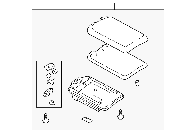 F151-64-36YB-02 Деталь LID ASSY