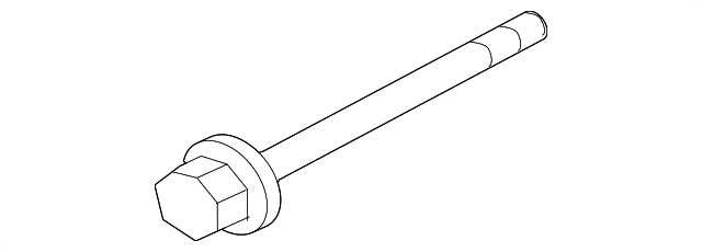 19316541 Деталь STRUT BOLT, LEFT