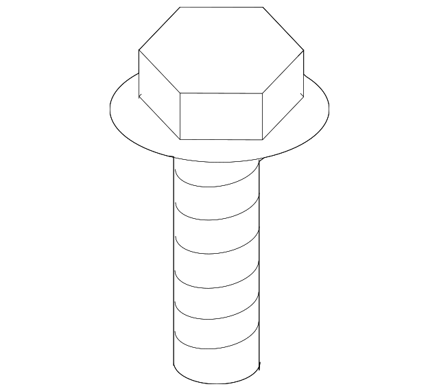 19316676 Деталь STRUT MOUNT BOLT, RIGHT