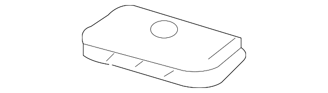 9063220319 PLATE SEAT, RIGHT