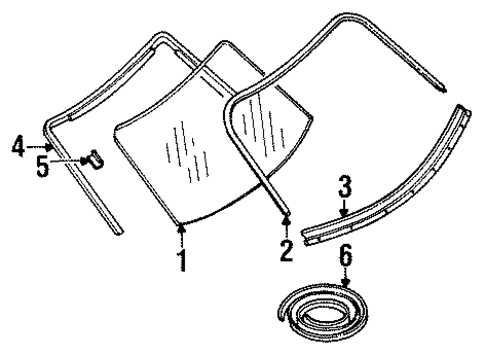 Q45 GLASS & HARDWARE - BACK
