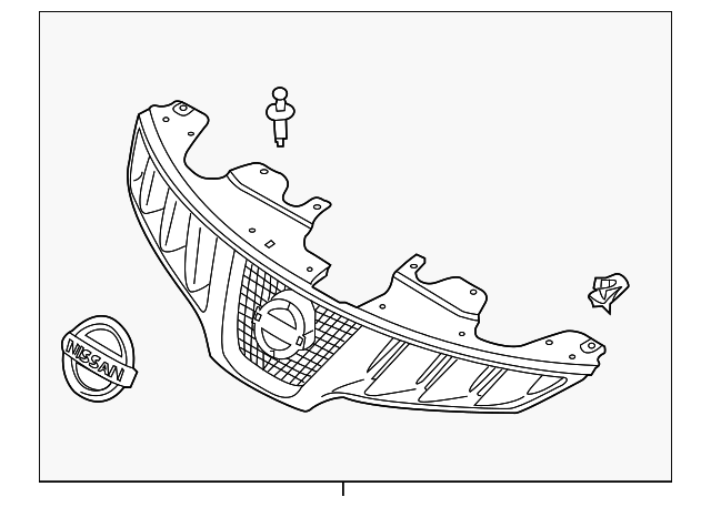 62310-1AA0A Деталь GRILLE ASSY