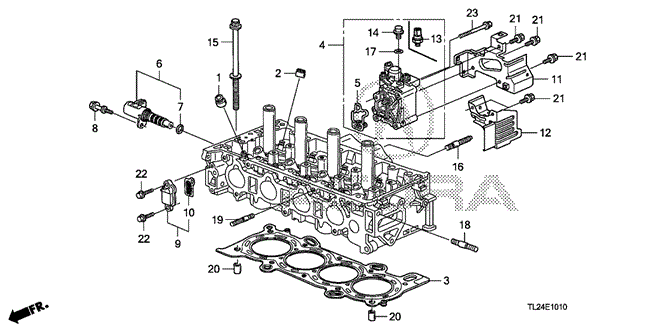 TSX SEDAN VTC OIL CONTROL VALVE