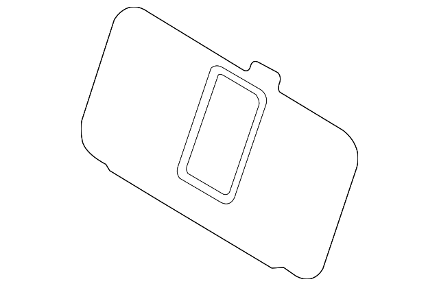 MR417065 Деталь PARTITION PANEL