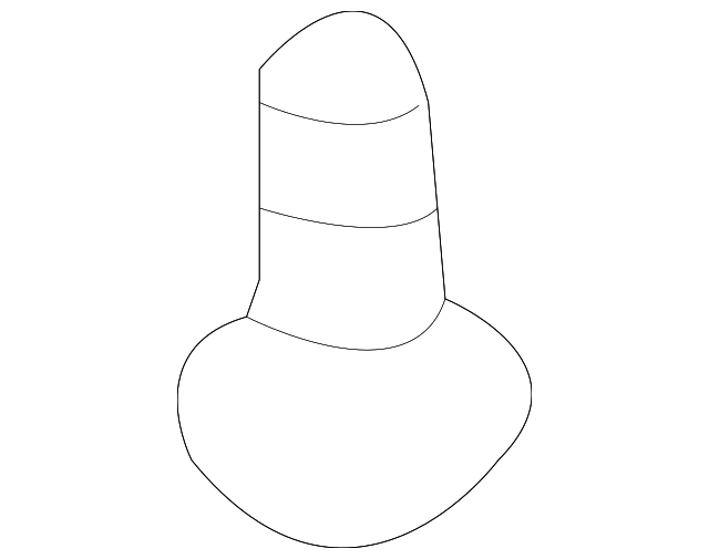 MS452413 Деталь SPEAKER GRILLE SCREW, RIGHT