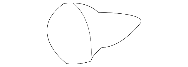 MR962621 Деталь FRONT TRIM RETAINER, RIGHT