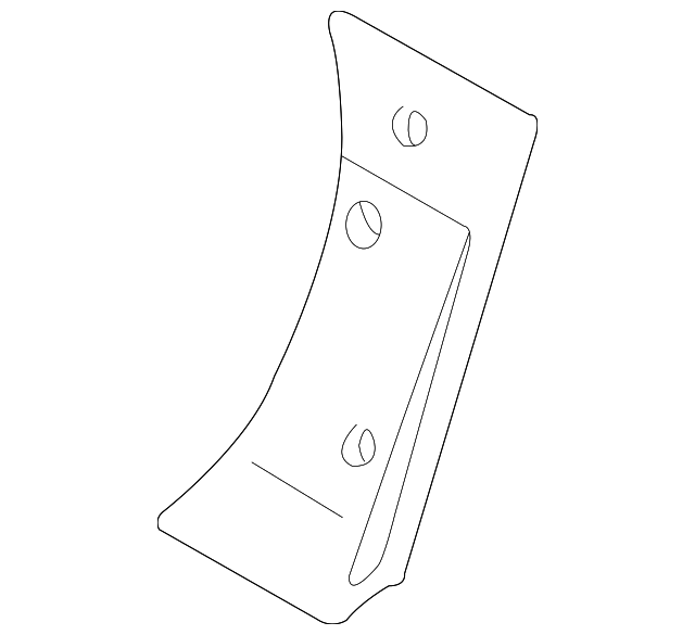 MR633513 Деталь FRONT TRIM, LEFT