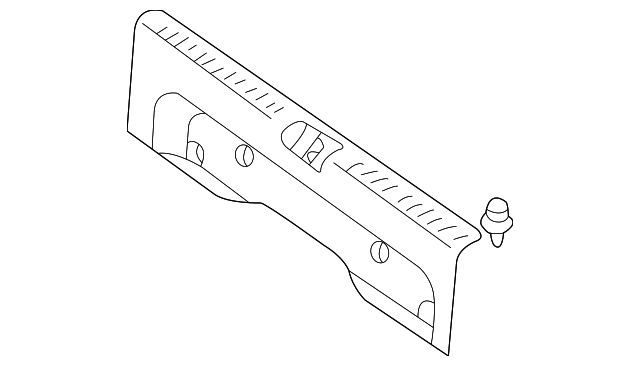 MR444269 Деталь REAR PANEL TRIM