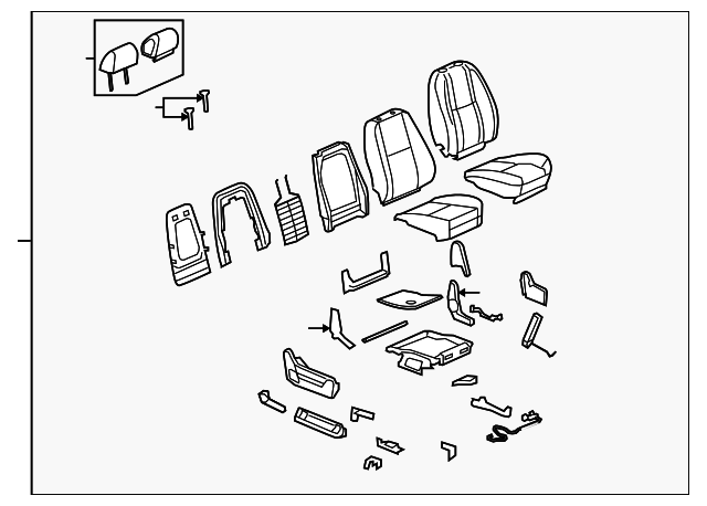 20951025 Деталь SEAT ASSY