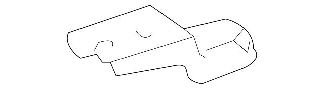 72143-0C020 Деталь SEAT TRACK BRACKET, LEFT