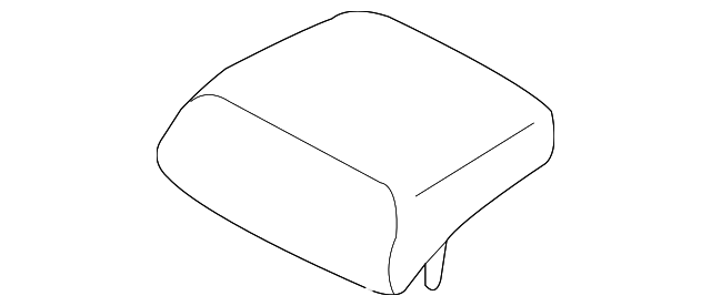 64261AG40AJC Деталь HEADREST, LEFT