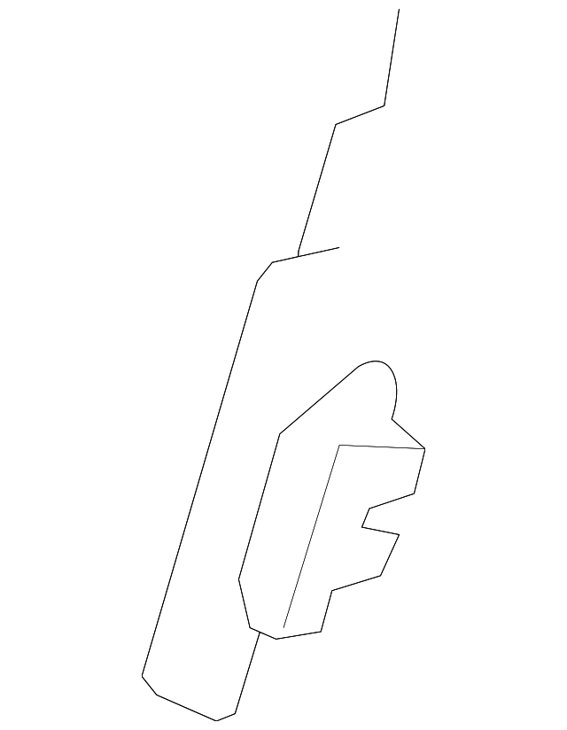 64378AG00A Деталь LOCK, RIGHT