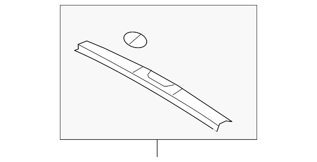 85770-2J000AR Деталь REAR SILL PLATE