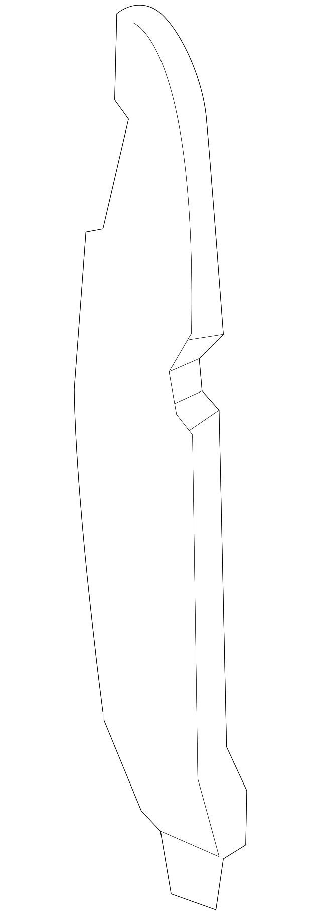 84116-3R000 INSULATOR, LEFT