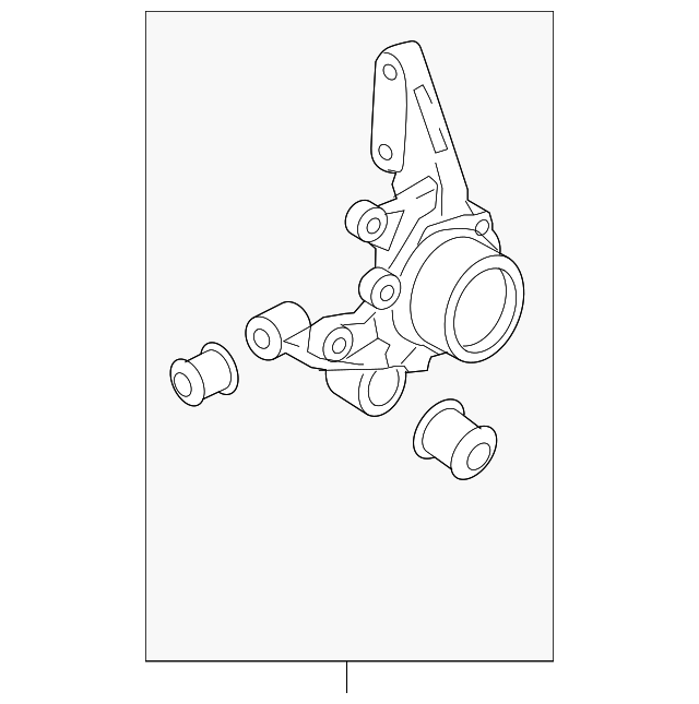 52760-2E500 KNUCKLE, RIGHT