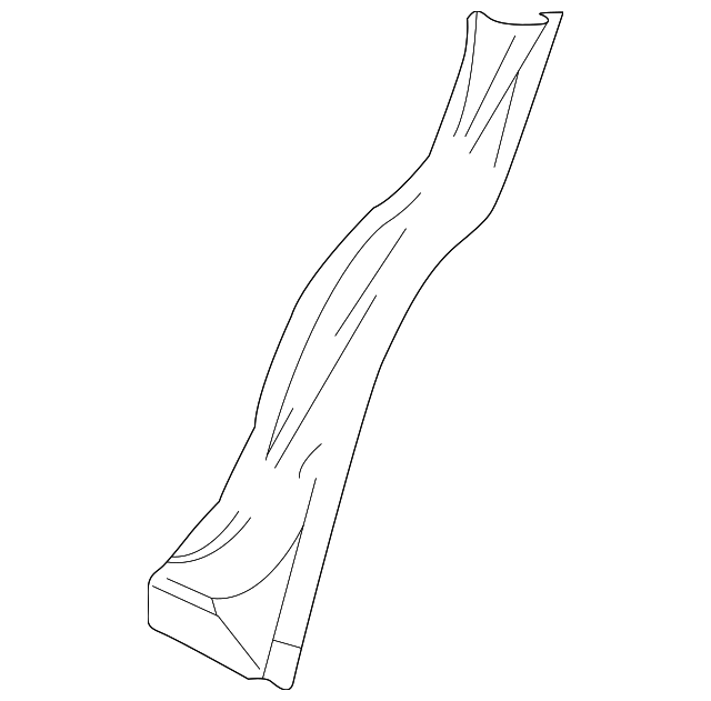 25661083 Деталь LOCK PILLAR, RIGHT