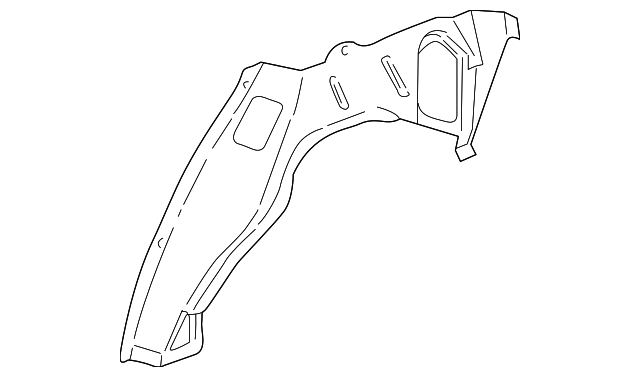 25661066 Деталь INNER PANEL, LEFT