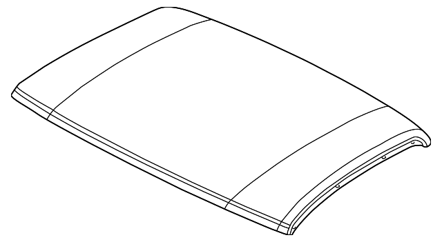 55255529 Деталь ROOF PANEL