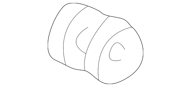 15568768 INSULATOR, LEFT