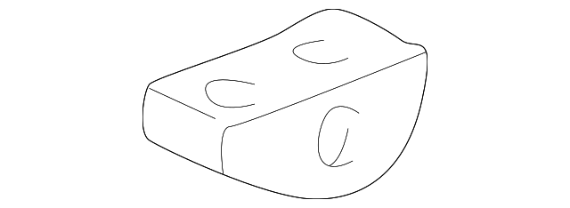 15598299 STABILIZER LINK BRACKET, LEFT