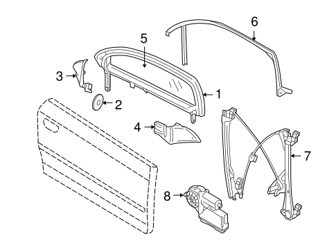 A3 Quattro FRONT DOOR