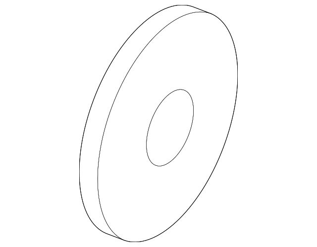 8P3-837-779-A Деталь WINDOW FRAME SPACER, RIGHT