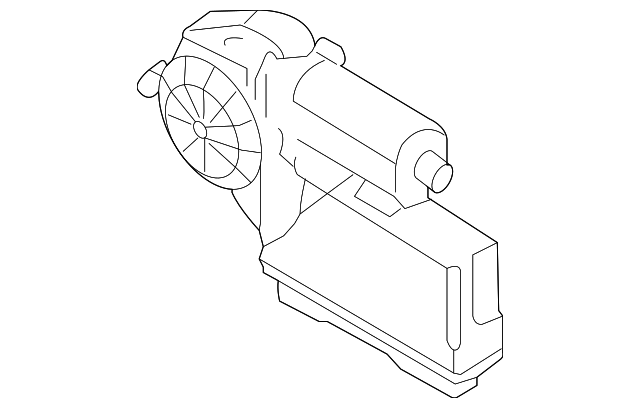 8P0-959-802-P Деталь WINDOW MOTOR, RIGHT