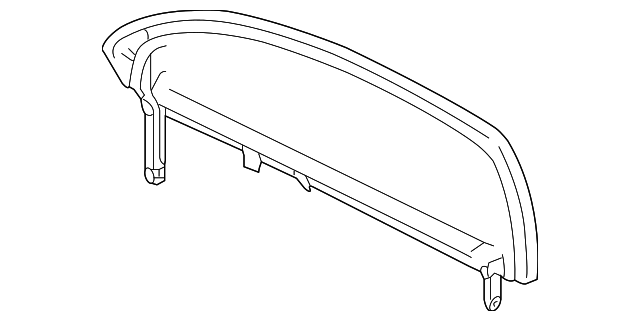 8P4-837-629 Деталь WINDOW FRAME, LEFT
