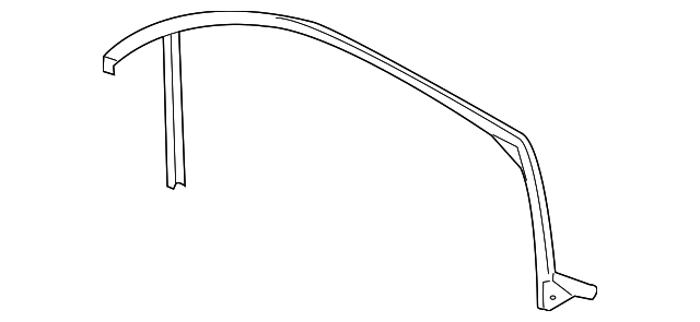 8P4-837-440-B Деталь RUN CHANNEL, RIGHT