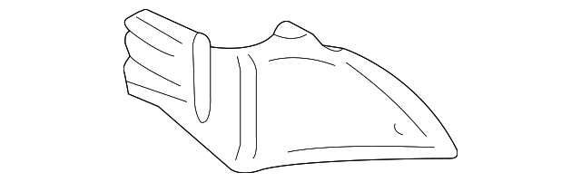 8P4-837-157-A Деталь REAR COVER, LEFT