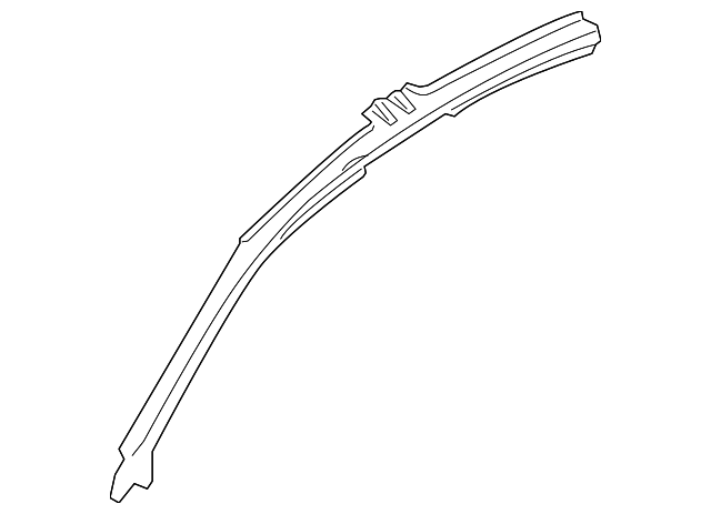 1K5-809-438-A Деталь DRIP RAIL, RIGHT
