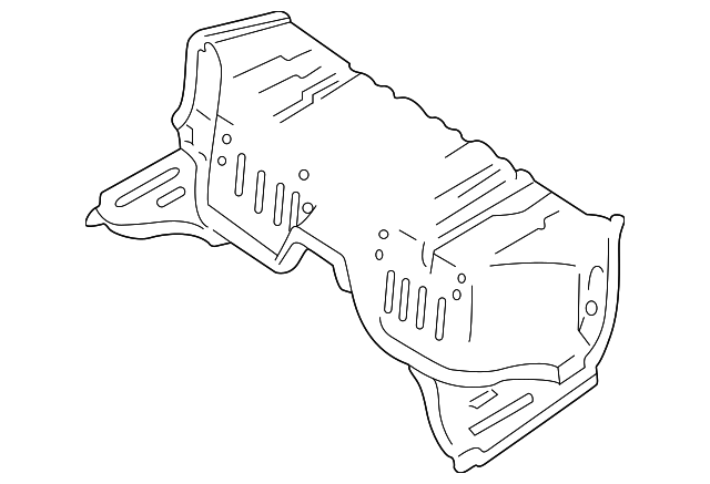 30023571 Деталь CENTER FLOOR PAN