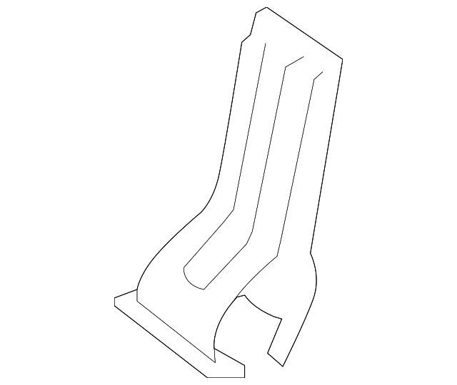 212-913-00-00 Деталь MONITOR BRACKET, RIGHT