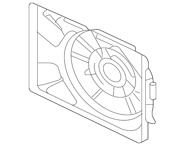 25350-2G000 Деталь FAN SHROUD