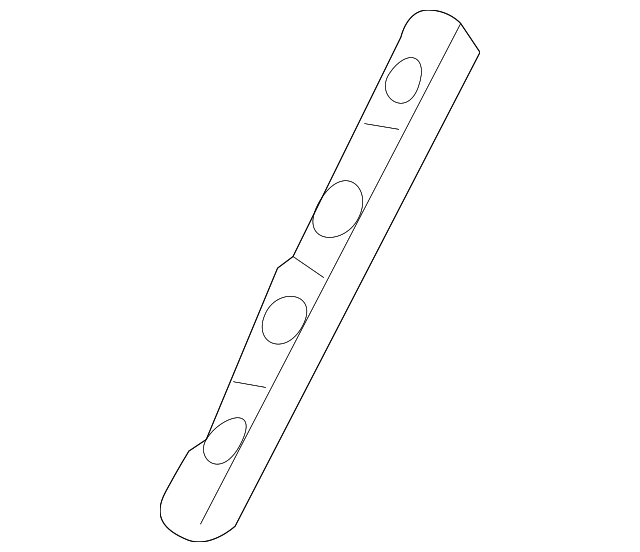 0K2AB-6817SB Деталь WINDSHIELD PILLAR TRIM BRACKET, RIGHT
