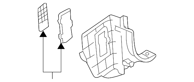 0K2N1-68390B75 Деталь COWL TRIM, LEFT