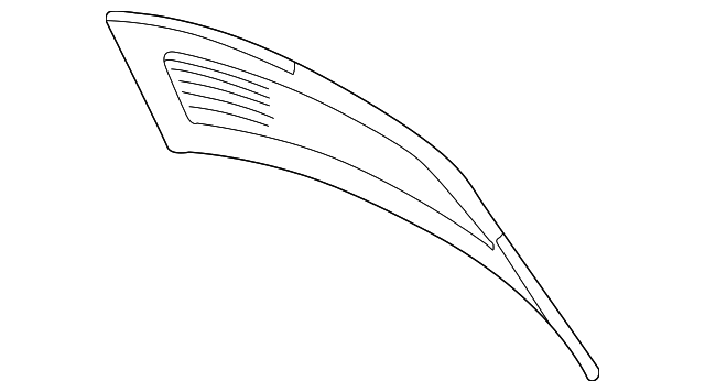64810-AA011-E0 Деталь BACK GLASS