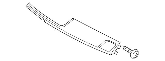84795-B1100-VS4 TRIM MOLDING, RIGHT