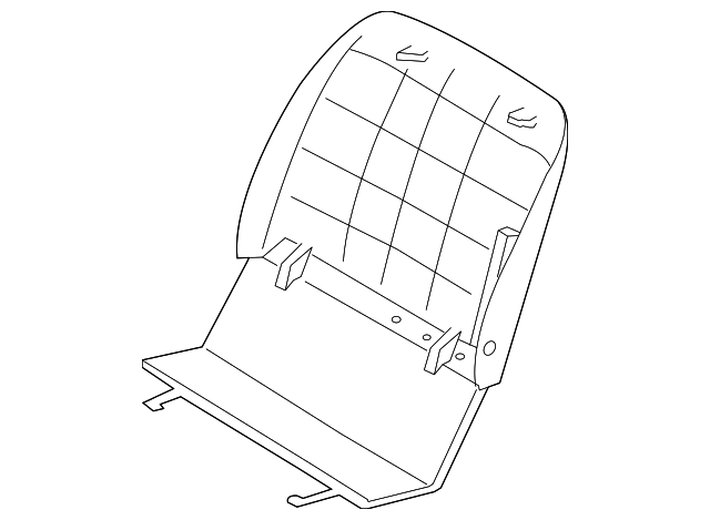 88068-2J000H9 Деталь SEAT BACK PANEL, RIGHT