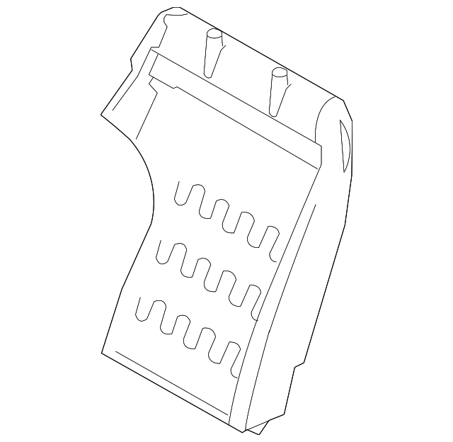 88410-2J100 Деталь SEAT BACK FRAME, RIGHT