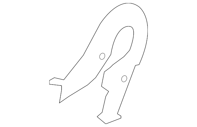 88054-2J000H9 Деталь SIDE COVER, RIGHT