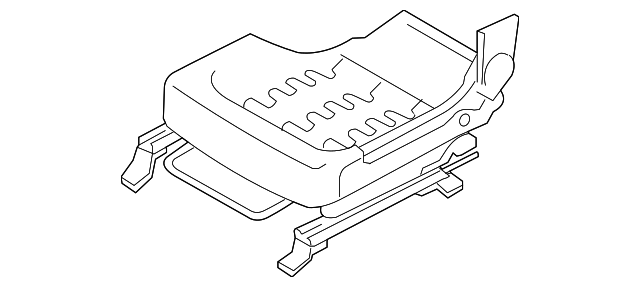 88500-2J070 Деталь SEAT TRACK, RIGHT