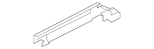 88067-2J000WK Деталь SEAT TRACK LOWER COVER, RIGHT