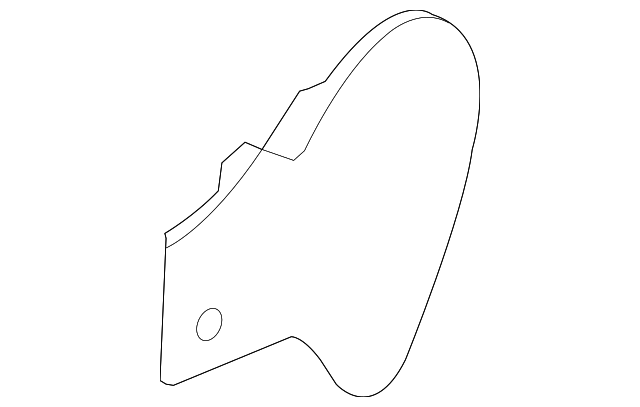 88062-2J000H9 Деталь SIDE SHIELD, LEFT
