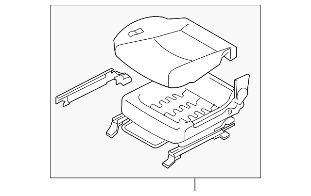 88206-2J350ACL Деталь CUSHION ASSY, RIGHT