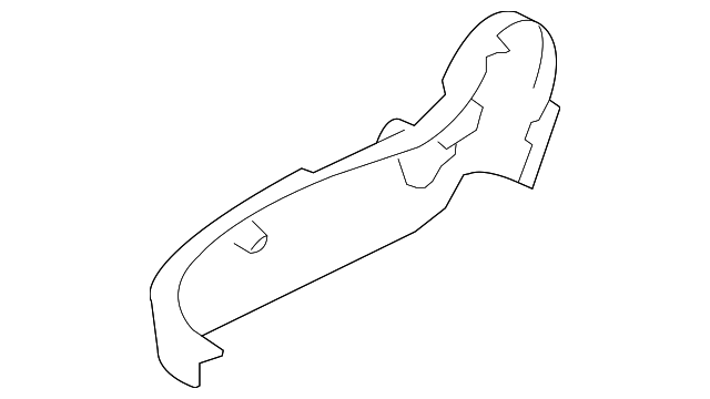 88060-2J100H9 Деталь SIDE SHIELD, RIGHT