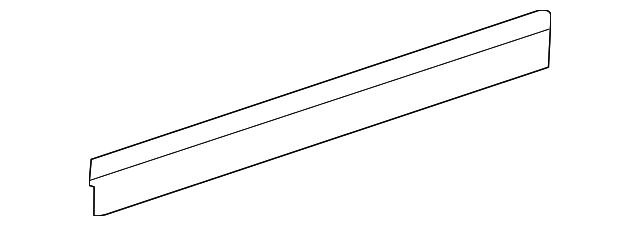 25915130 Деталь BODY SIDE MLDG, LEFT