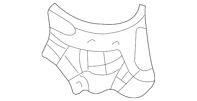 84151-4D000 Деталь INSULATOR, LEFT