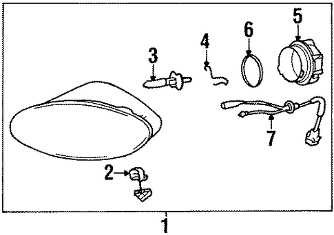 Tiburon BULBS - CHASSIS 4