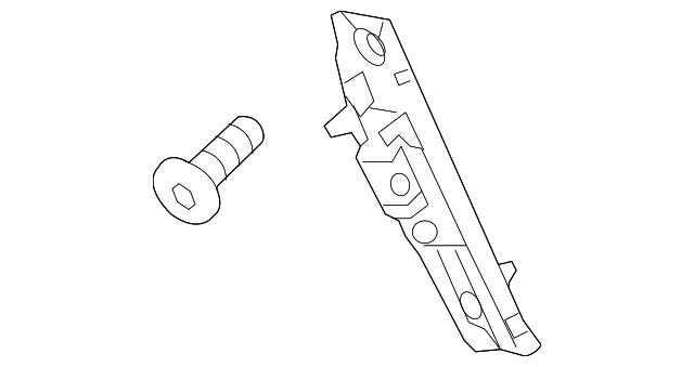 13585757 Деталь HEIGHT ADJUSTER, RIGHT
